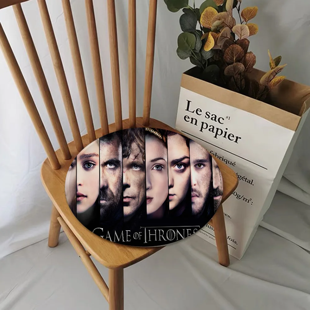 G-Game of Thrones 드래곤 모시 타이 로프 원단 쿠션, 미끄럼 방지 거실 소파 장식, 학생 스툴 다다미 사무실 소파 쿠션