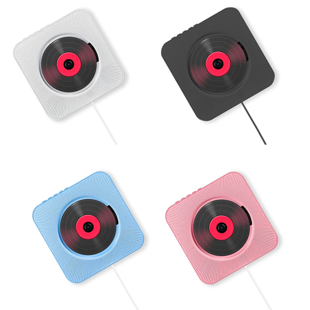 

US-Plug Wall CD Player Audio Music Play Device Radio Home Theater