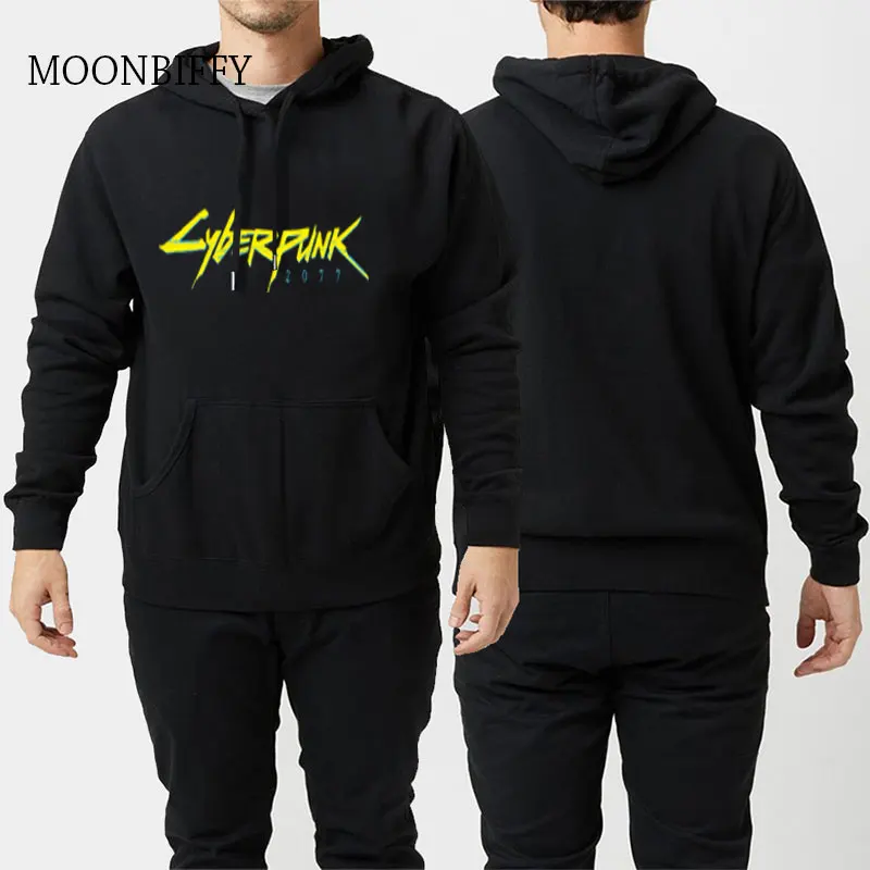 

Autumn Winter Gothic Punk Letter Printed Hooded Sweatshirt Lady Loose O-neck Harajuku Sweatshirts Men Pullover Sweatshirt