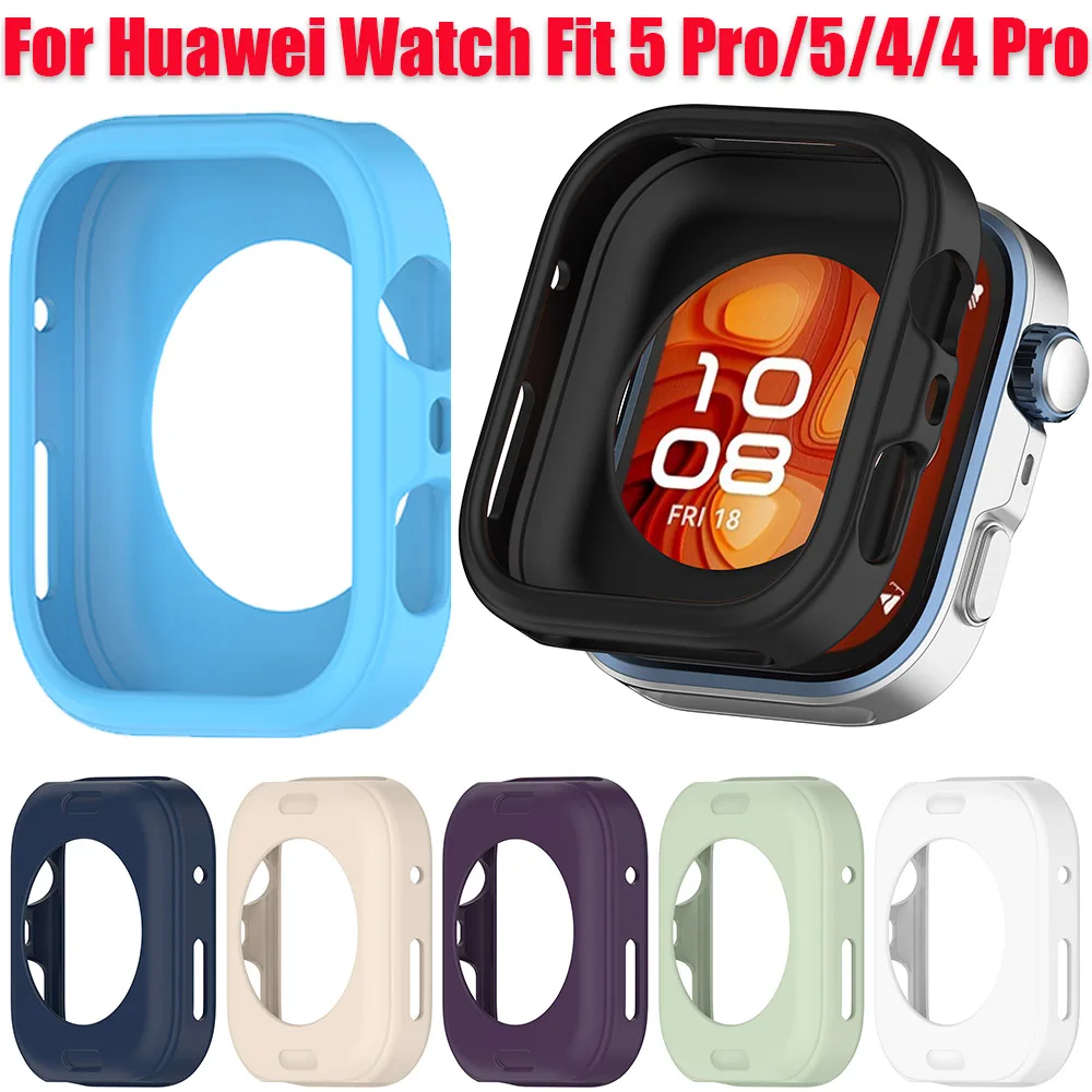 Premium Soft Silicone Protective Case for Smartwatch Screen Protection
