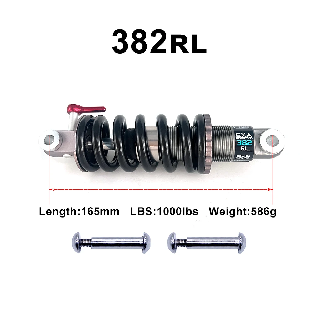 KS EXA form 382RL for Mountain Bike scooter Shock Absorber 150/165