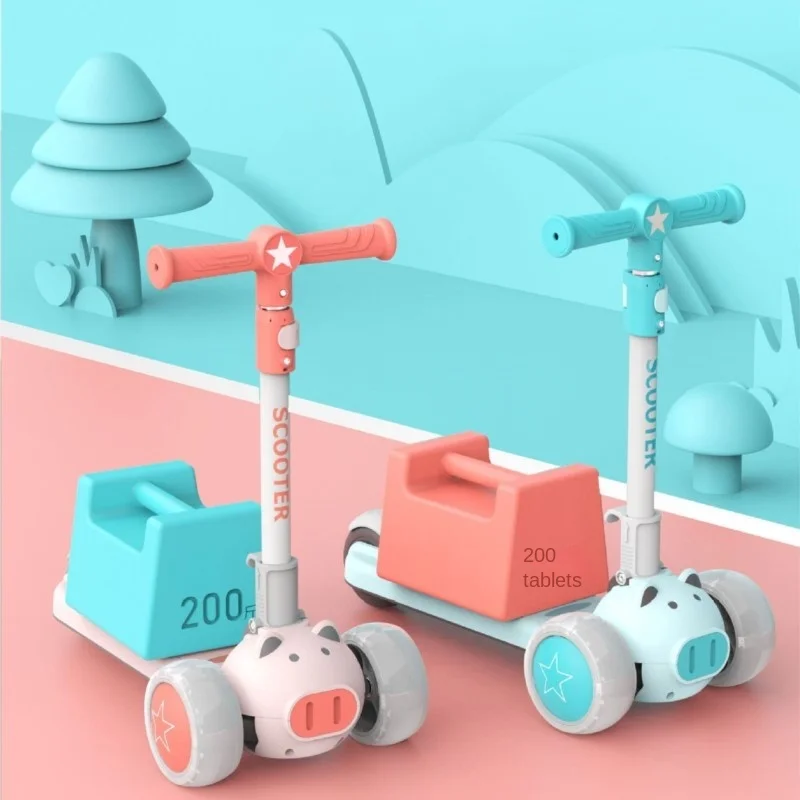 TULX Motion Scooter Features Foldable Seats And Wear-resistant Tires Making Travel Safer And More Reassuring For Children