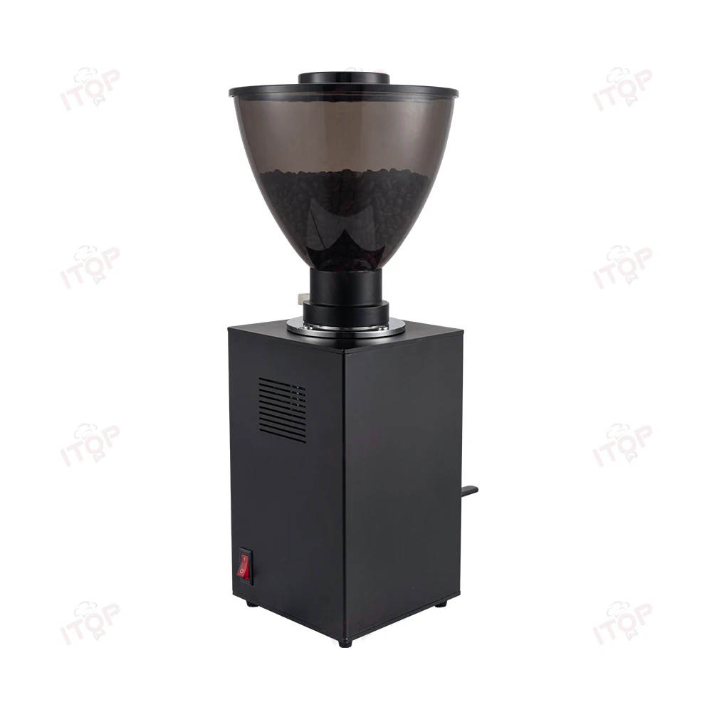 ITOP TCG64 Electric Grinder 64mm Flat Burr Grinder Quantitative Grinding Espresso Grinder Coffee Bean Grinder Miller 220V 110V 4