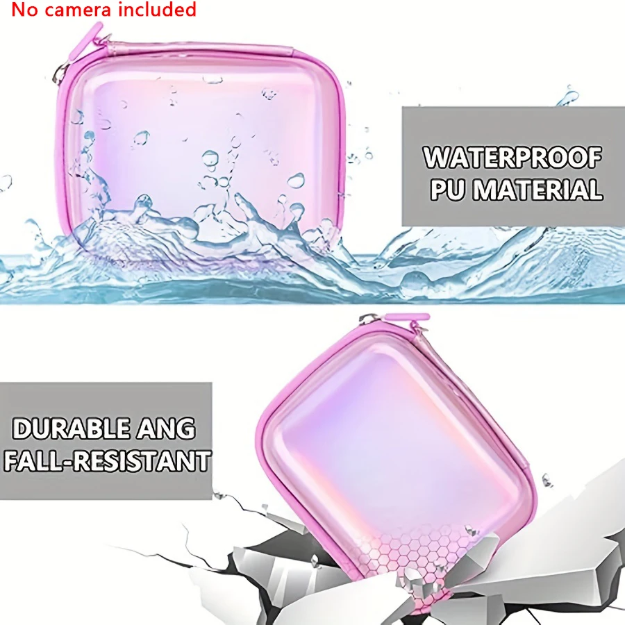 1pc for Mini EVO Link 2 Liplay 25 26 90 70 50 Instant Camera Hard protective case EVA carrying bag with inner storage bag
