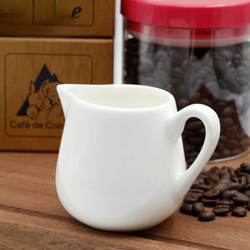 Elevate Your Coffee Game with our Ceramic Milk Frothing Pitcher Sadoun.com