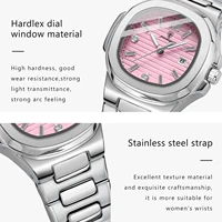 POEDAGAR Square Fashion Woman Wristwatch Luminous Waterproof Date Ladies Watch Luxury High Quality Quartz Women's Watches Reloj - Image 5