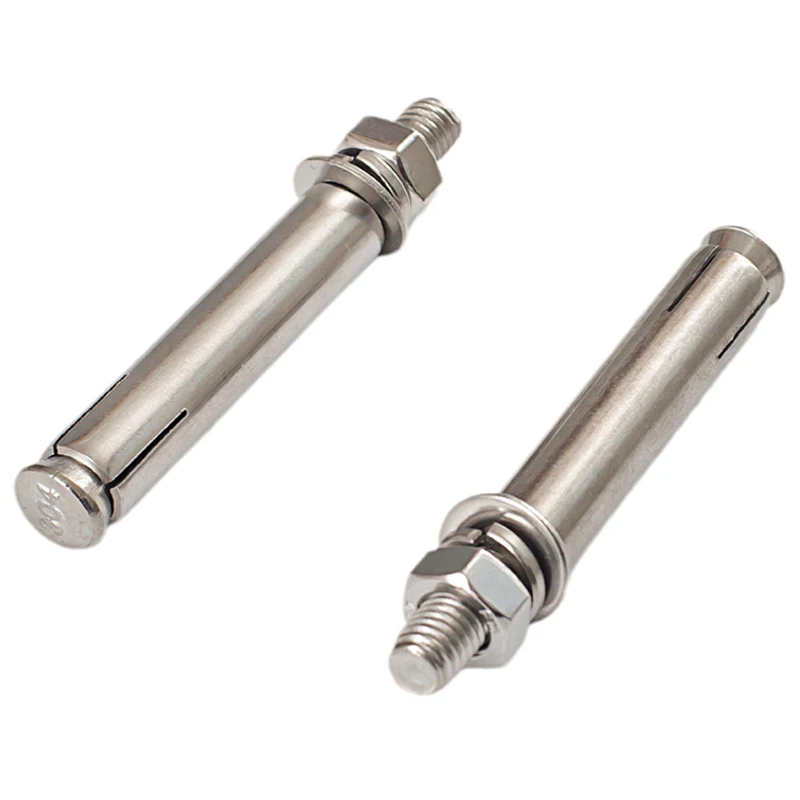 High Quality M6  M8  M10 4-2PCS Expansion Bolt 304 Stainless Steel Sleeve Anchor Bolts for Brick Wall Concrete images - 6