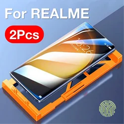 2 - Pack Explosion - Proof Screen Protectors with Installation Kit - Not Tempered Glass for REALME 12 Pro