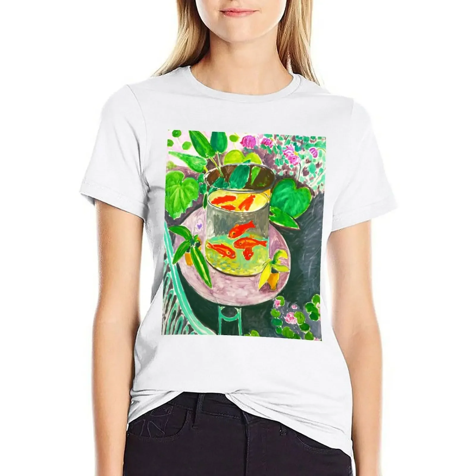 

Matisse - Goldfish T-shirt graphics shirts graphic tees t-shirt dress for Women graphic