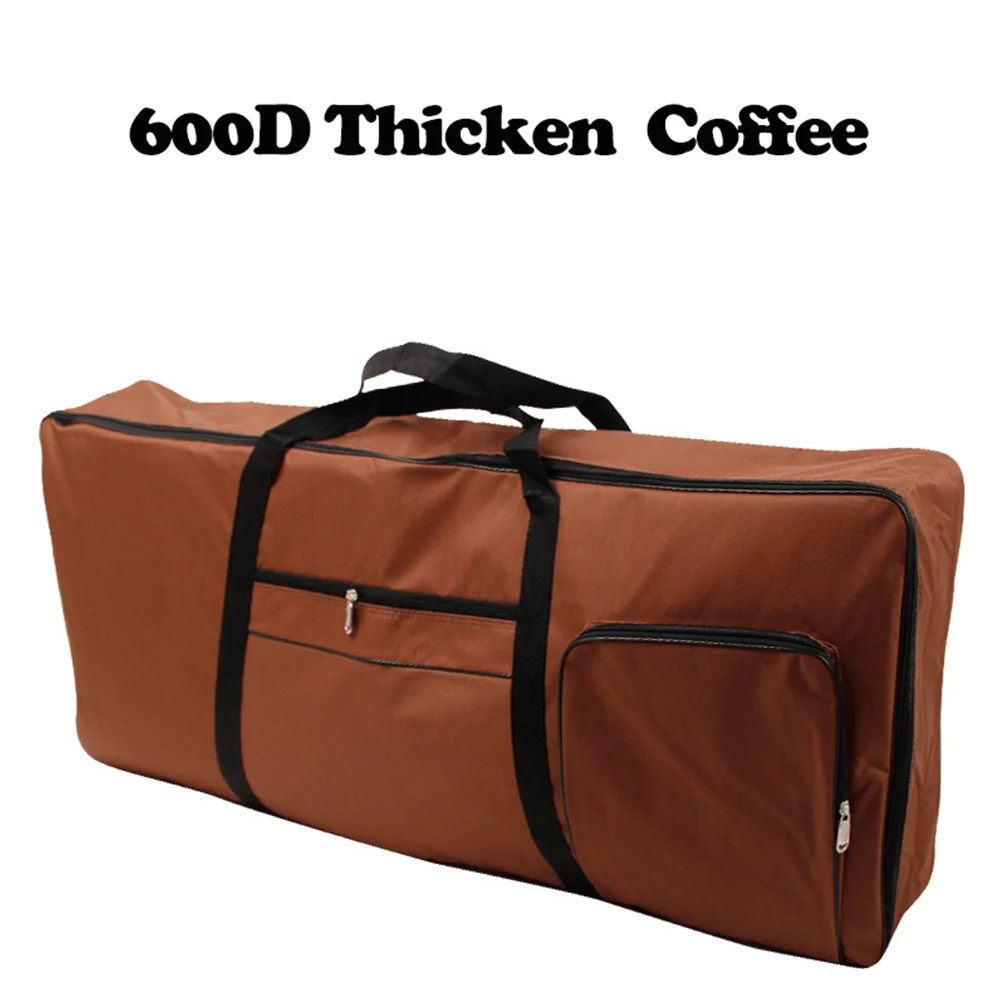 Portable Shockproof And Waterproof Reversible 61 Key Electronic Piano Case Piano Case Padded Keyboard Instrument Protection