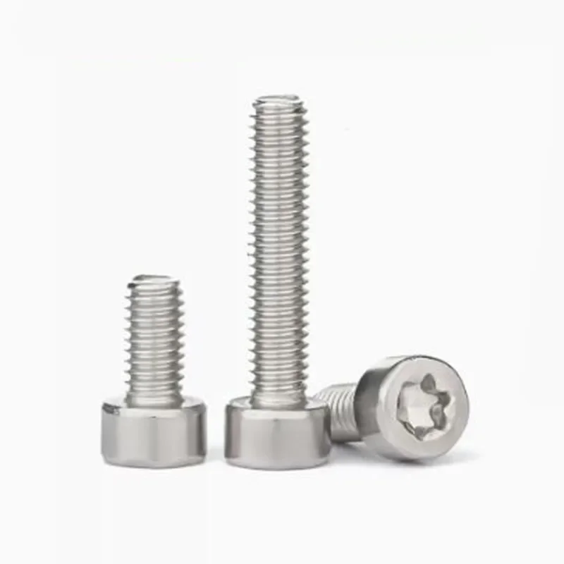 5-50pcs stainless steel cap head torx screw M2 M2.5 M3 M4 M5 M6 M8 Six Lobe Torx