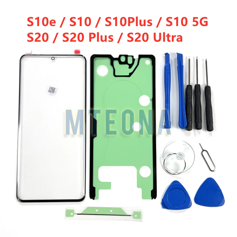 LCD Front Glass Panel For Samsung Galaxy S10e S10 5G S20 Plus Ultra S10