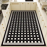 Kitchen Floor Mat Large Pvc Leather Carpet Waterproof Anti-slip Foot Mats Oil-proof Long Rug Minimalism Home Decoration Rugs 2