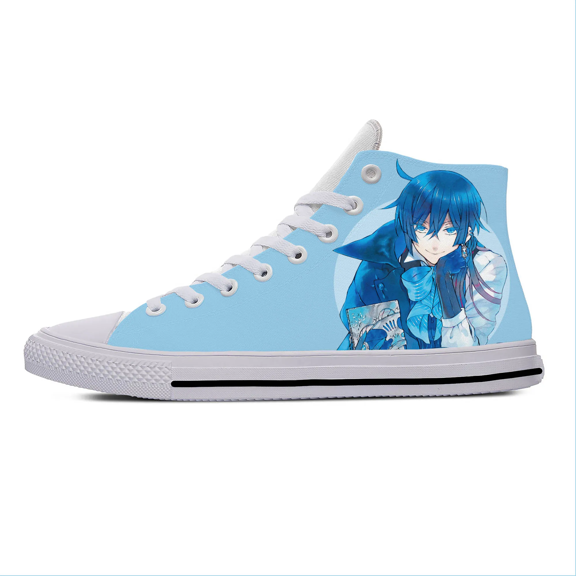 

Hot Anime Cartoon Manga The Case Study of Vanitas Casual Cloth Shoes High Top Lightweight Breathable 3D Print Men Women Sneakers