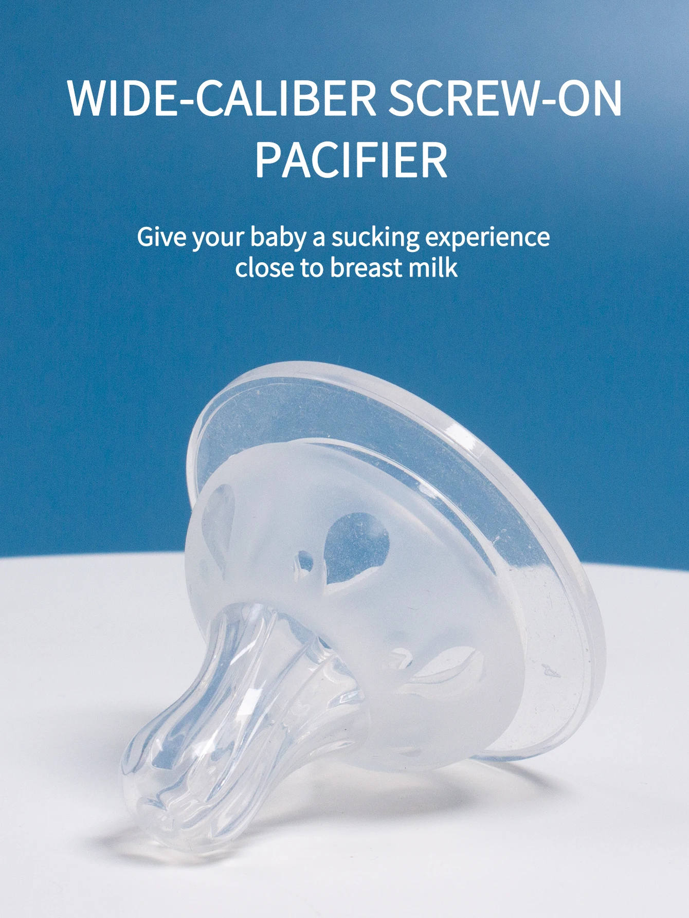 1 Pcs Baby Bottle Nipples Wide Mouth Thickening Three Dimensional Simulation Breast Milk 5cm Water Drop Design Silicone Nipple silicone nipple shield bottle accessories silicone baby feeding bottle