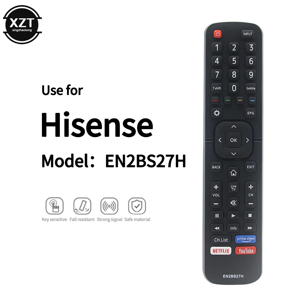 

New Suitable for Hisense Smart LCD TV Remote Control EN2BS27H EN2BB27DE EN2A27HT EN2D27 EN2BO27H EN2D27Z EN2BI27H EN2BF27H