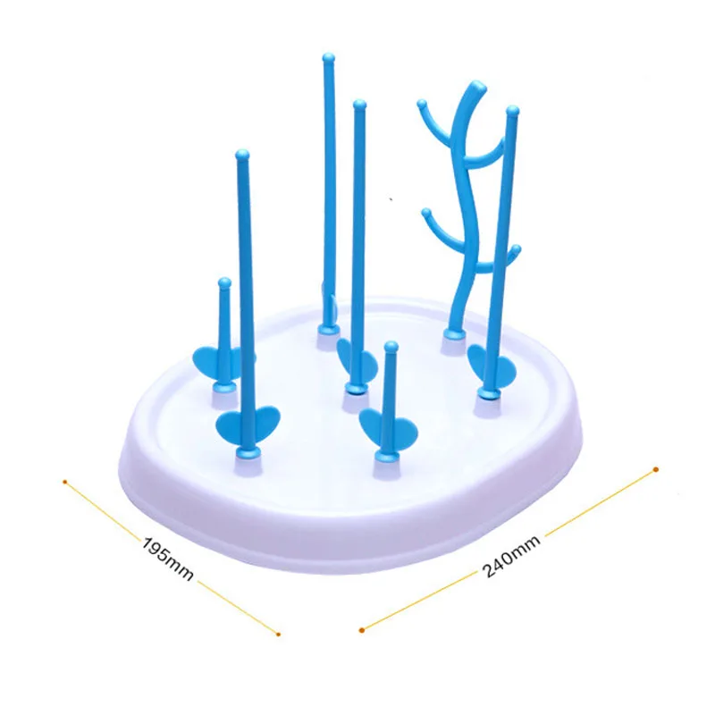 Bottle Dry Rack Baby Bottle Drain Drying Rack Cleaning Dryer Drainer Storage Detachable Easy To Clean