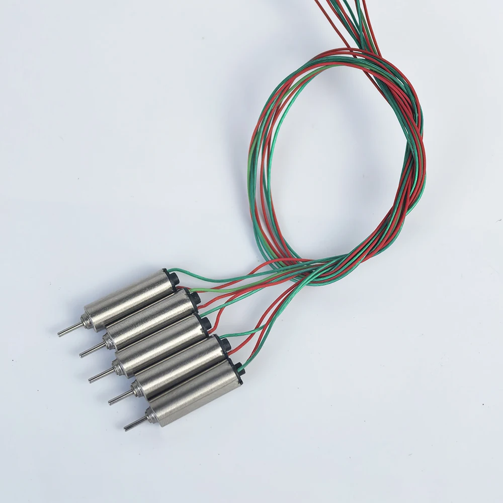Moteur sans noyau 412 4x12mm 3.7V 60000tr/min pour Drone RC - Lot de 5