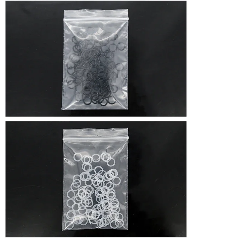 100pcs 방수 인감 후면 후면 카메라 렌즈 슬롯 고무 링 서클 아이폰 X XR XS 11 12 13 미니 14 프로 최대 수리 부품