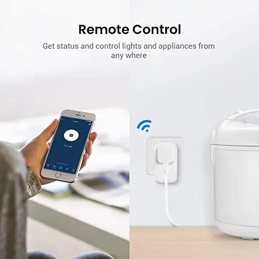 Bestcon Sp4l na Índia Inteligente Wi-fi Plug Tomada do Temporizador com Luz da Noite Pode Ser Escurecido Funciona com Alexa Assistente do Google Ifttt - Image 3