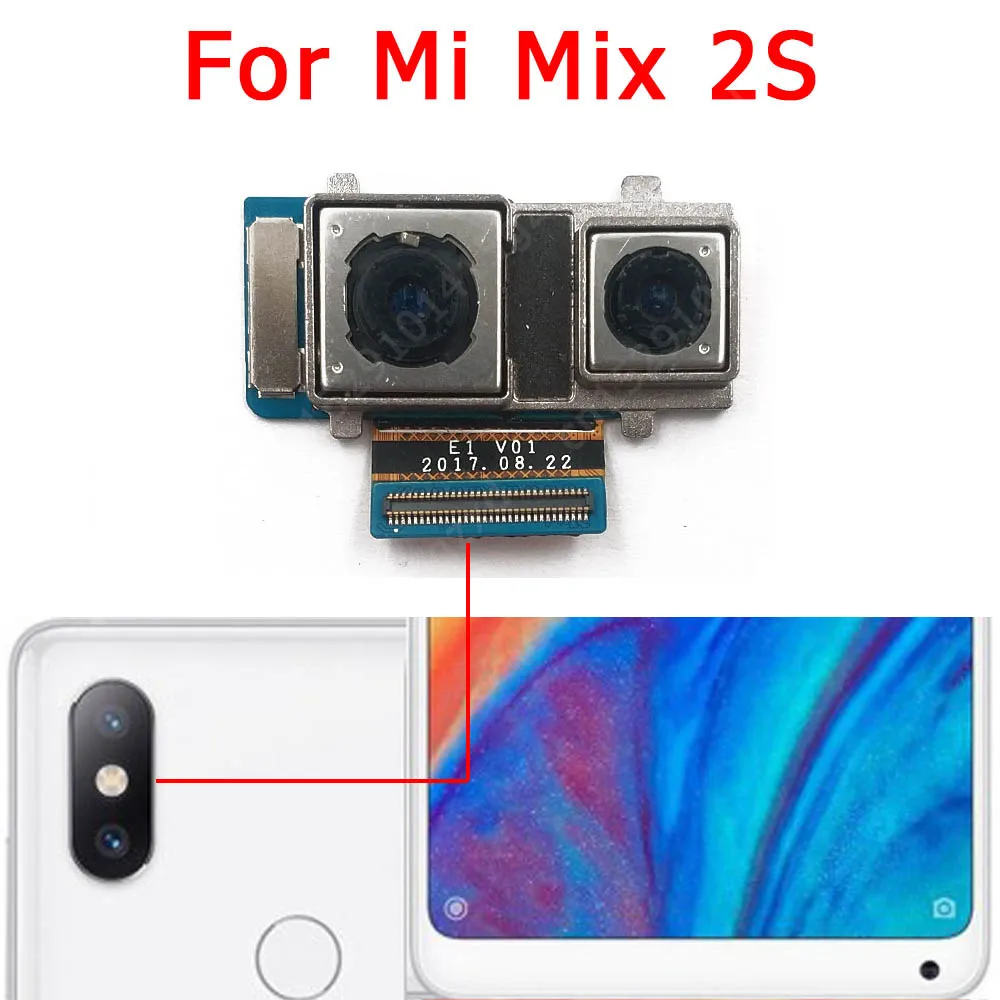 Rear Camera Module Flex Replacement for Smartphones - Backside View