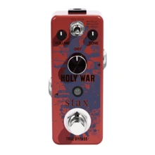 

Stax Guitar Holy Way Pedal Analog Heavy Metal Distortion Effect Pedals 3 Modes True Bypass LEF-305