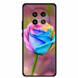 Shockproof Black Silicone Phone Case - Soft and Durable Back Cover for Honor Magic8 Pro (Picture 65)