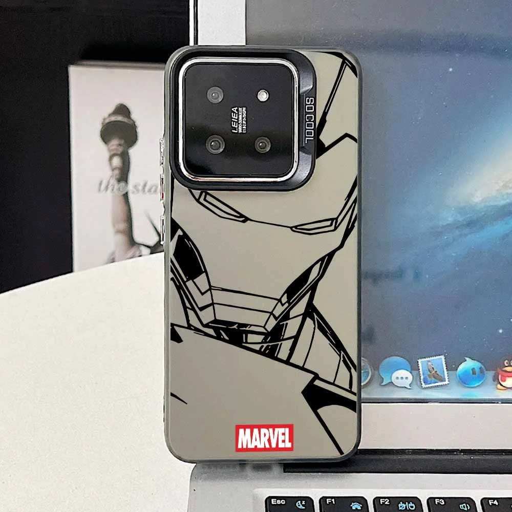 Spider-Man and Iron Man Design Phone Case