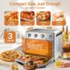 Air Fryer Toaster Oven, 4 Slice Toaster Airfryer Countertop Oven, Electric Hot Oven 2