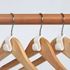 50Pcs Mini Clothes Hanger For Wardrobe Connector Hook Plastic Wardrobe Coat Extender Clips Holder Space Saving 5