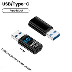 High-Speed USB 3.2 Digital Display & Charging Adapter (USB Male to C Black)