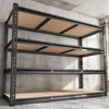 Garage Shelving Heavy Duty 2500LBS Storage Adjustable Garage Storage Shelf 4 Tier Metal Shelves for Storage Rack Industrial 1
