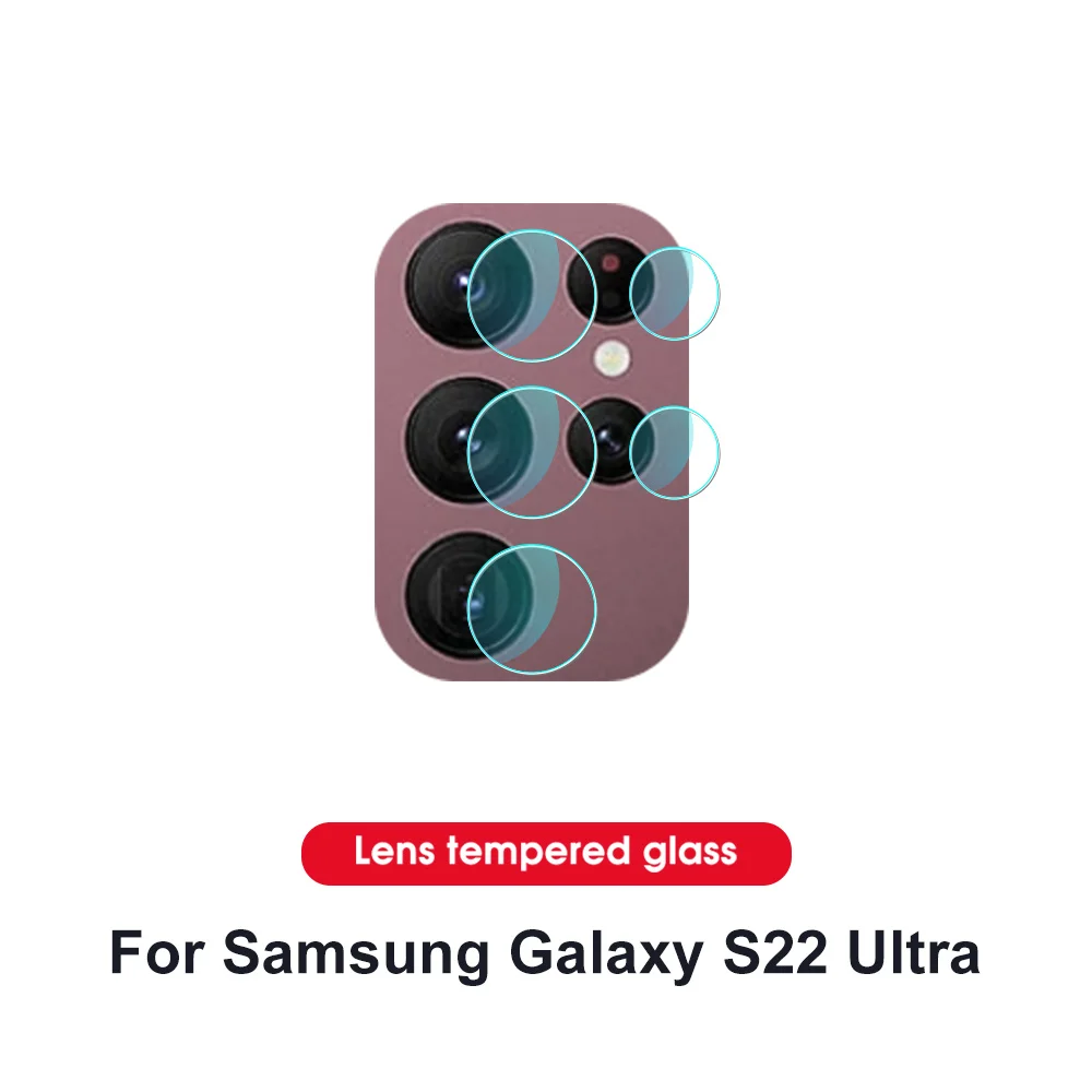 Premium 2-in-1 Curved Tempered Glass Screen and Camera Lens Protector
