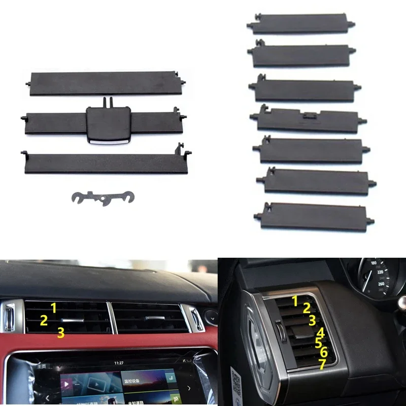 

Dashboard Air Conditioning Outlet Middle Vent Blade Paddle For Land Rover Range Rover Sport Executive 2014-2020
