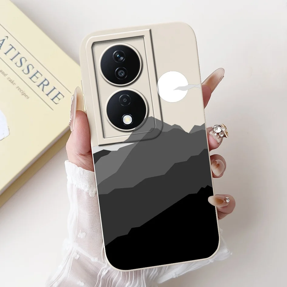 Cute Cartoon Astronaut Square Silicone Soft Case with Camera Lens Protection