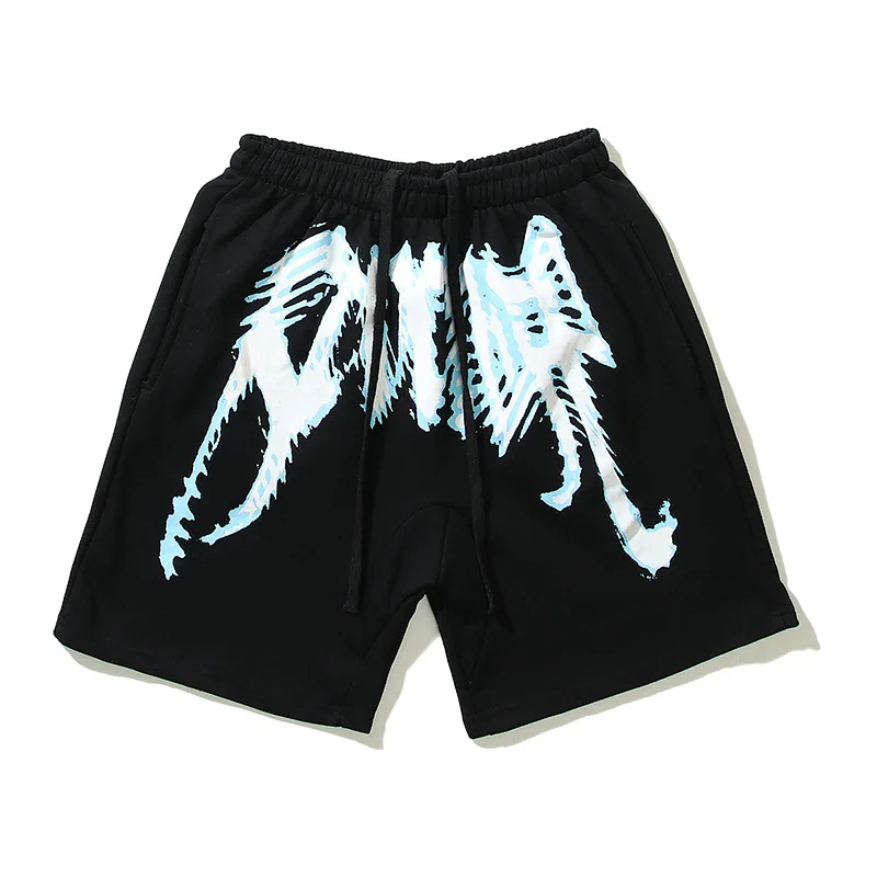 

New Novelty high Men Comfortable Revenge FLANEUR WINDOW Skateboard Street Cotton Casual Shorts Kanye Hip-hop Parkour #A514