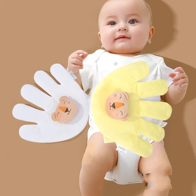 Soothing Baby Sleep Aid Pillow Babies Soothing Palms Baby Sleep Aid Infant Calming Remote Control Hand Palms Toddler 3