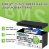 5Pack 12V 10Ah Lithium LiFePO4 Battery 4000+ Deep Cycles LiFePO4 Battery with 10A BMS,for UPS,Lighting,Power Wheels,Fishfinder 3