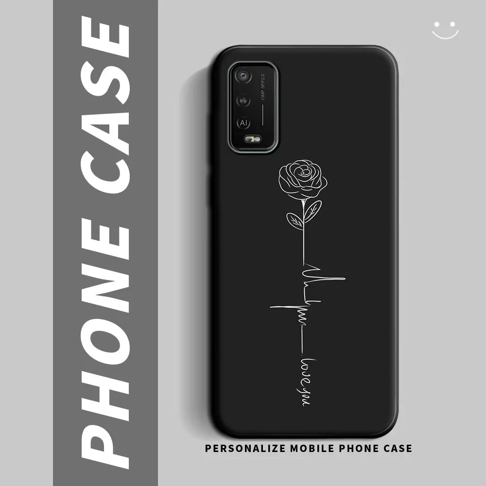 Shockproof Silicone Soft TPU Phone Case with Fashionable Cartoon Design - Lovely Back Cover