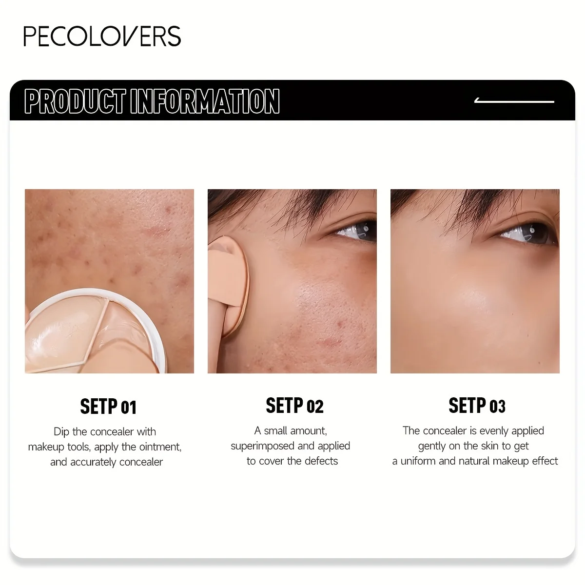 Moisturizing Concealer Palette Full Coverage Concealer Even Skin Tone Face Foundation Eye Face Cosmetics Lasting 2