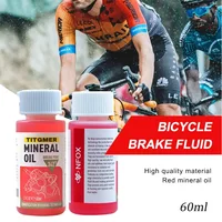 1/2/3 pièces 60Ml liquide de frein de vélo système d'huile minérale fluide cyclisme vélos de montagne pour accessoire de vélo injecteur d'huile 1