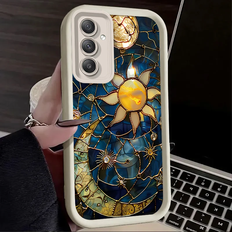 Sun & Moon Art Aesthetic Phone Case - Stylish Back Cover