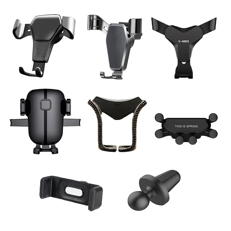 

Universal Car Air Outlet Mobile Phone Bracket Holder for iPhone Samsung Huawei Xiaomi Automobile Interior Decoration Accessories
