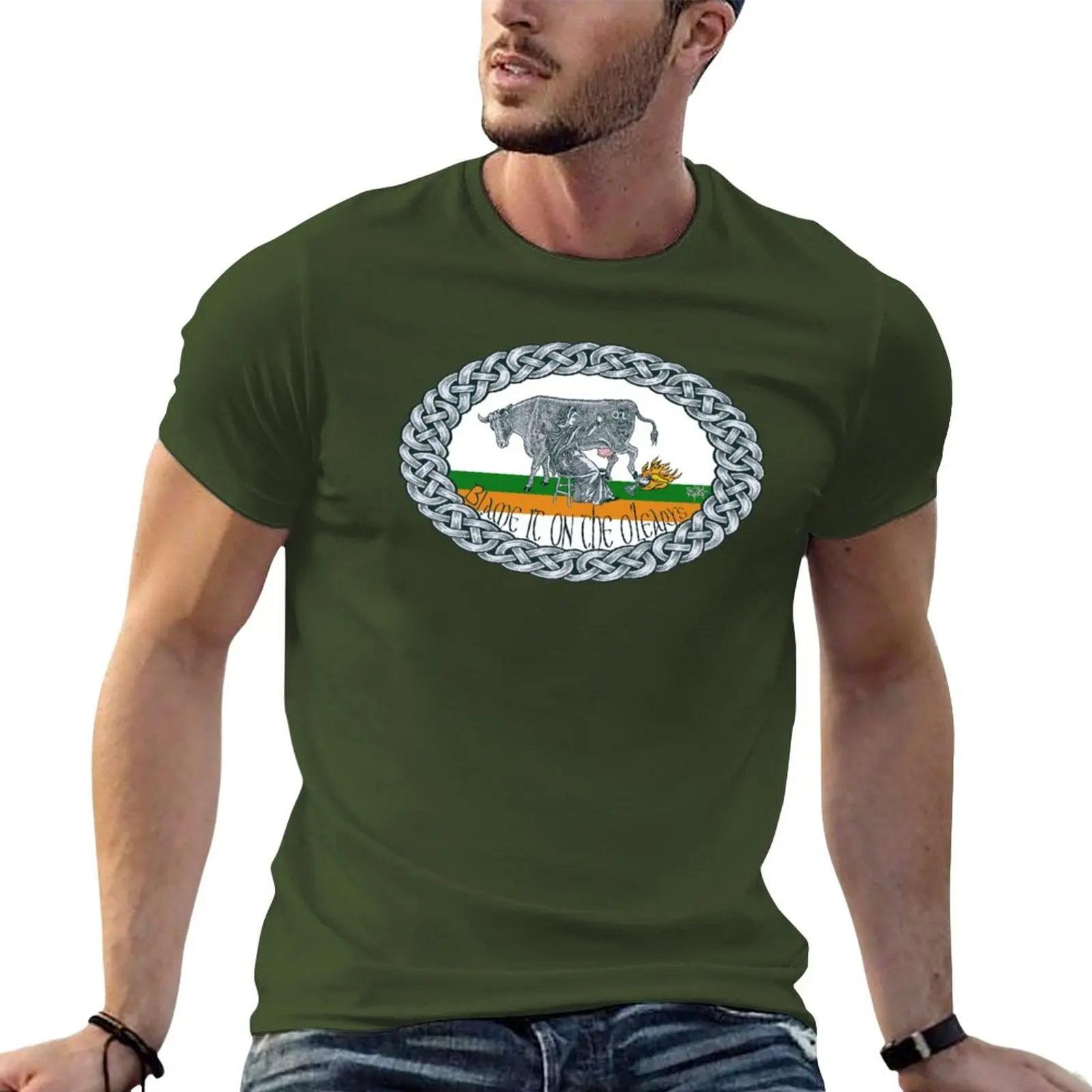 

New Blame it on the O'Learys T-Shirt boys t shirts plus size t shirts vintage t shirt t shirts for men pack