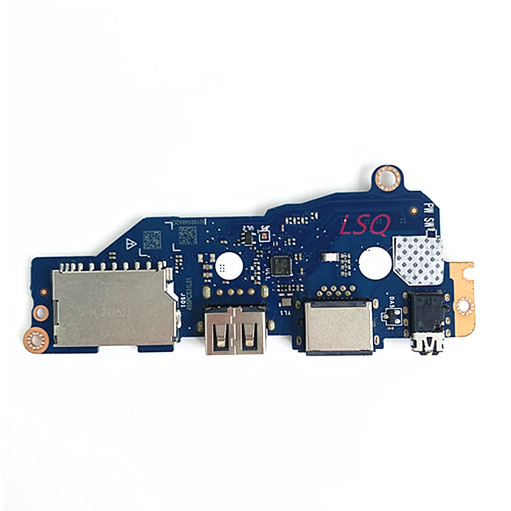 

LS-L242P для ноутбука Dell Vostro 3510 3515 Кнопка питания USB порт аудио WLAN IO Плата CN-0JHRGC JHRGC 100% ТЕСТ ОК