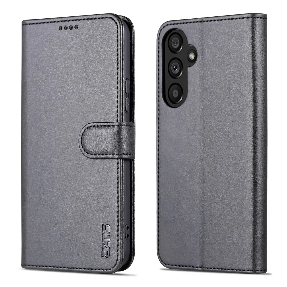 Leather Flip Phone Case with Card Holder & Full Protection