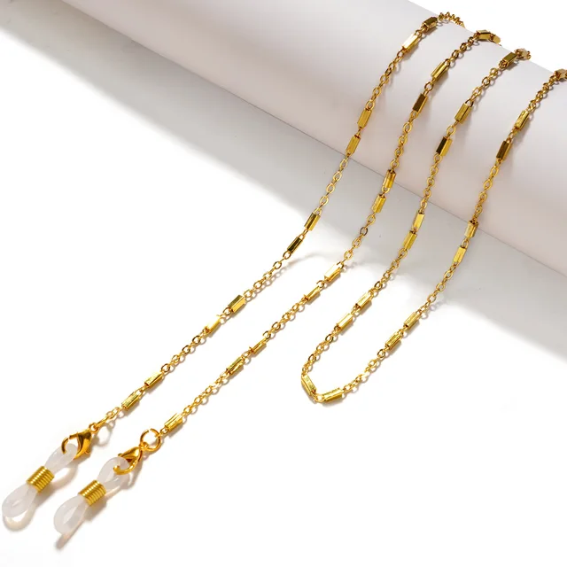2022 New Fashion Glasses Chain for Women Men Mask Chain Strap Holder Sunglass Lanyard Necklace Hang on Neck Eyewear Accessoriess Glasses Chain 17