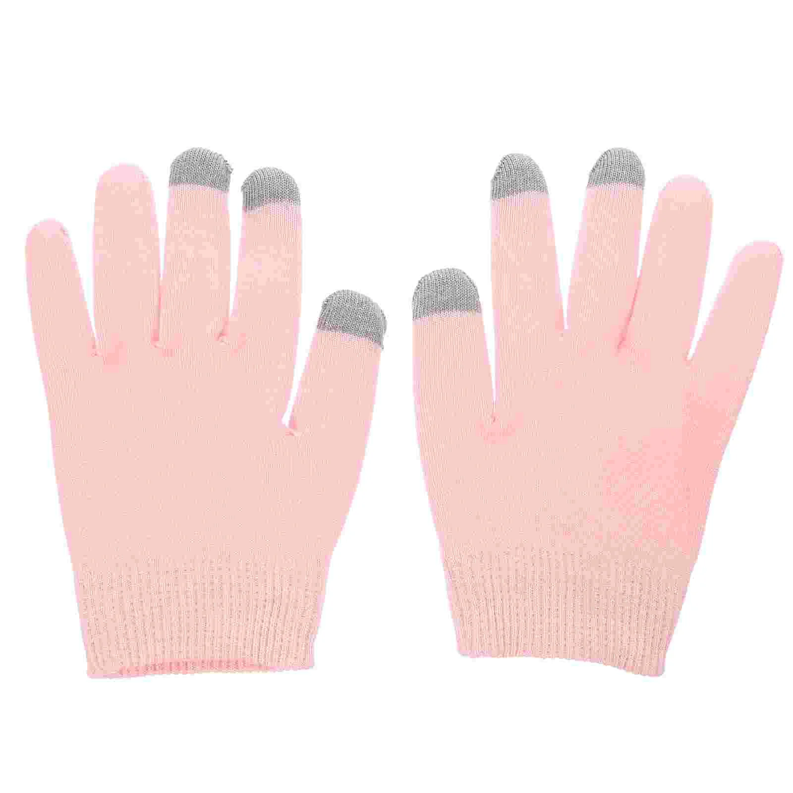 

Cotton Gauze Gel Womens Womens Gloves Touch-screen for Dry Hand Overnight Spa Comfortable Moisturizing Cracked Women Hydrating