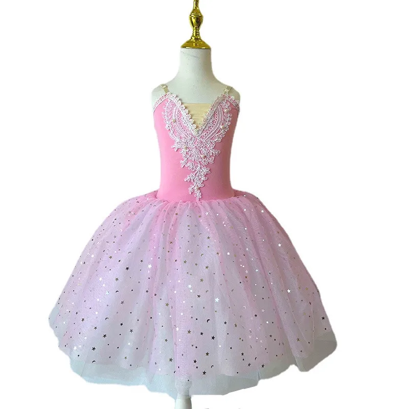 

Girls' New Ballet Dress Children's School Group Performance Dress Princess Dress