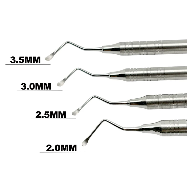 Tooth Cleaning Professional Dental Scaler Gracey Periodontal Curette Bone Curettes Perio Dental Instrument Tool